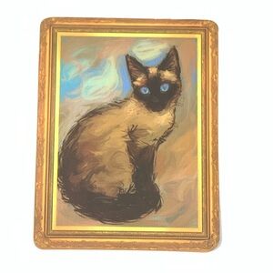 Siamese Cat Vinyl Sticker